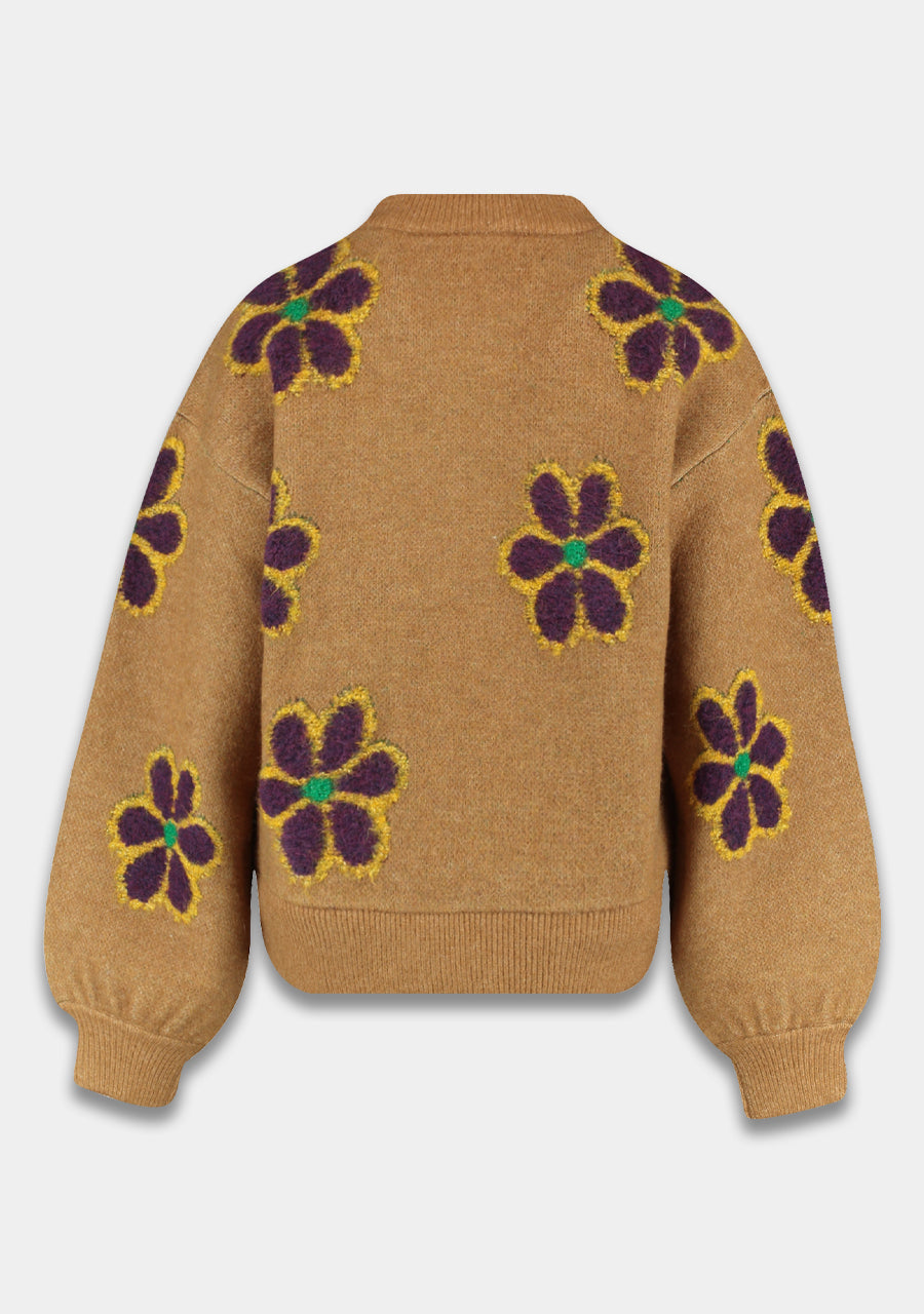 Lucky cardigan | light brown