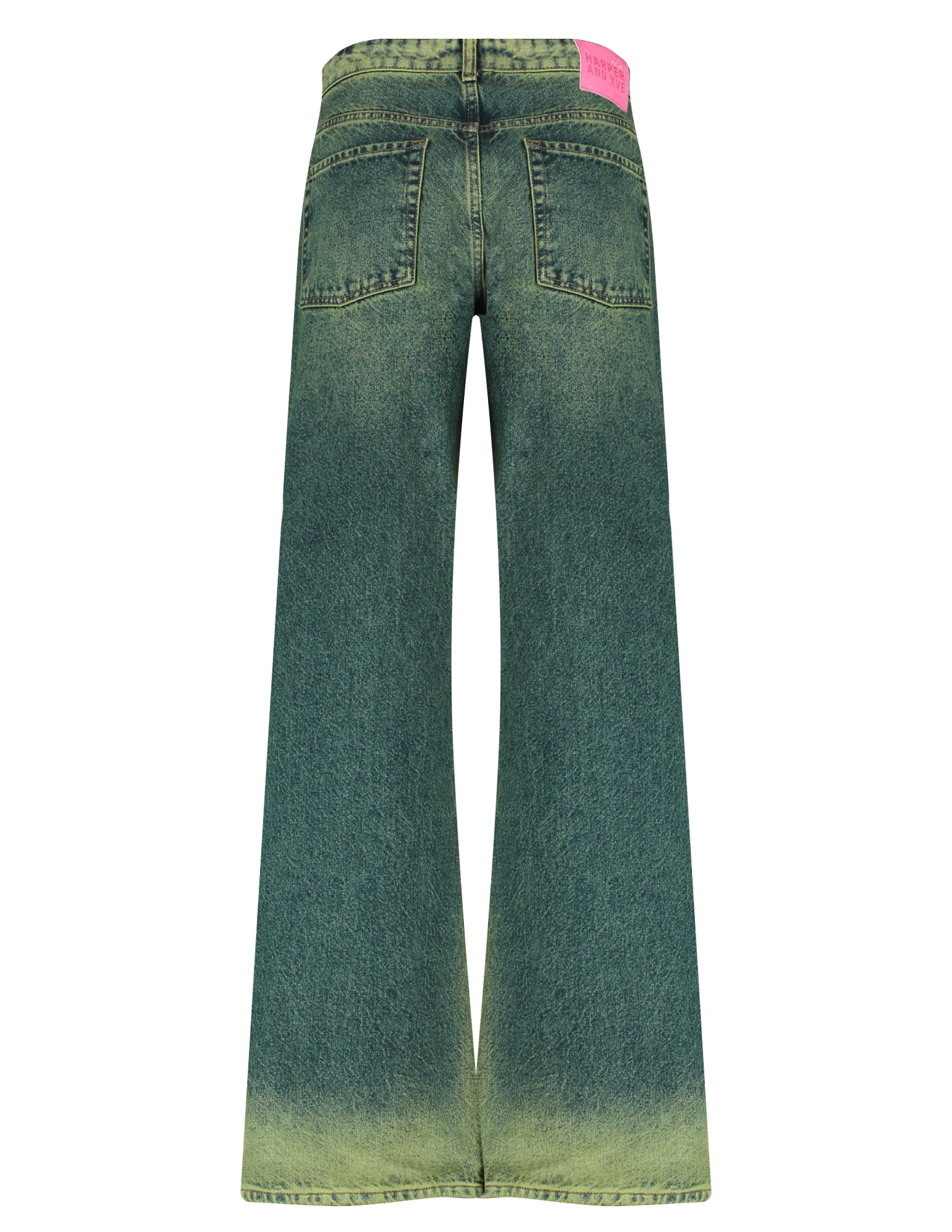 Mayra denim pants | herbal garden