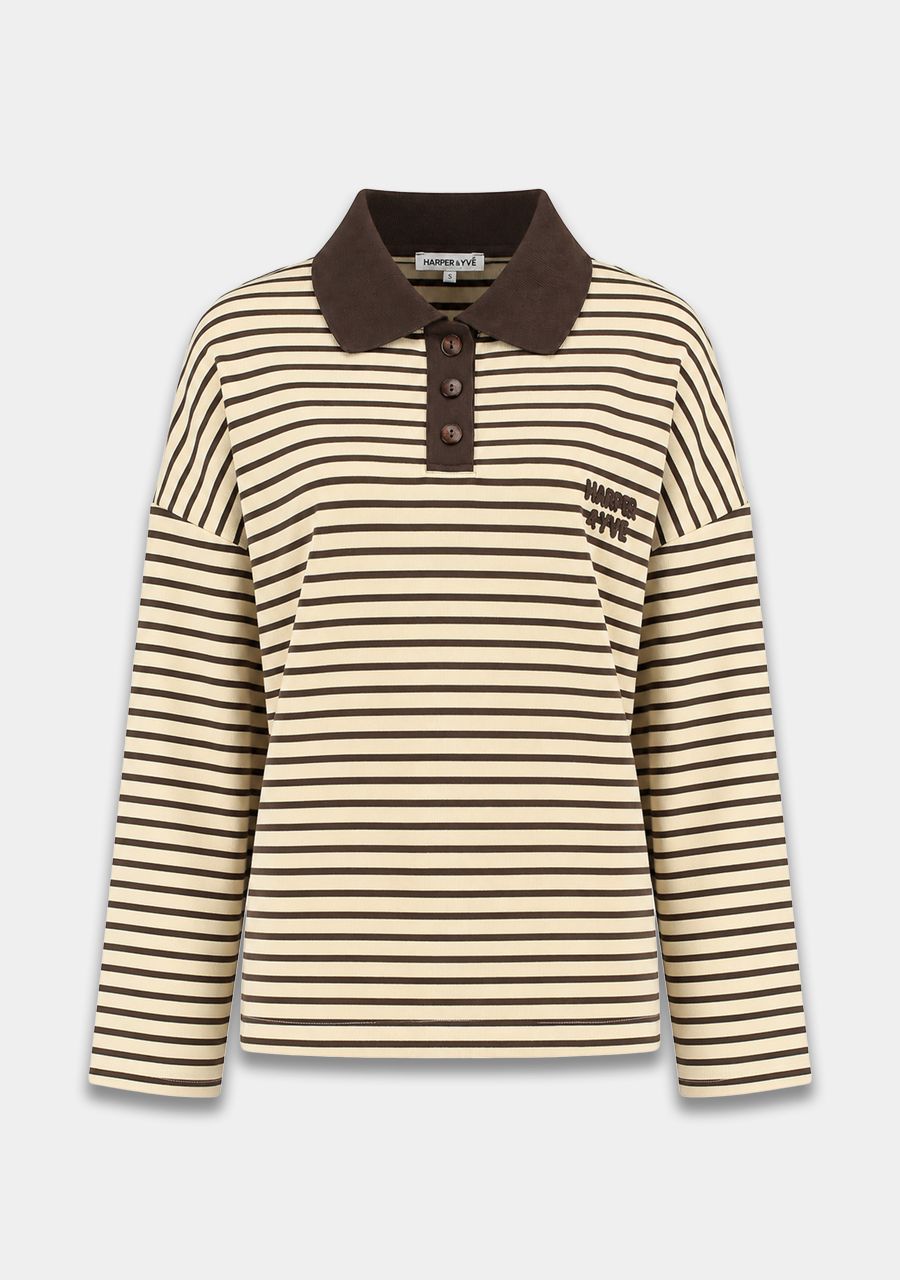 Polly striped sweater