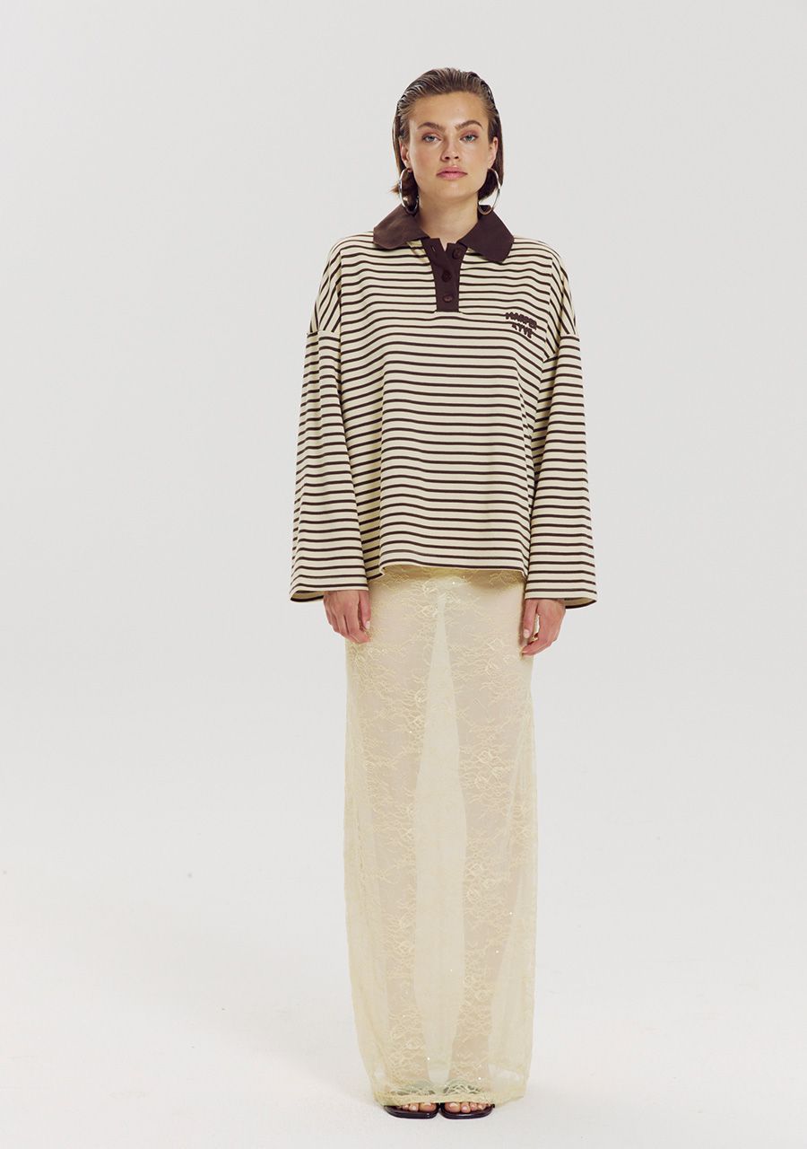 Polly striped sweater