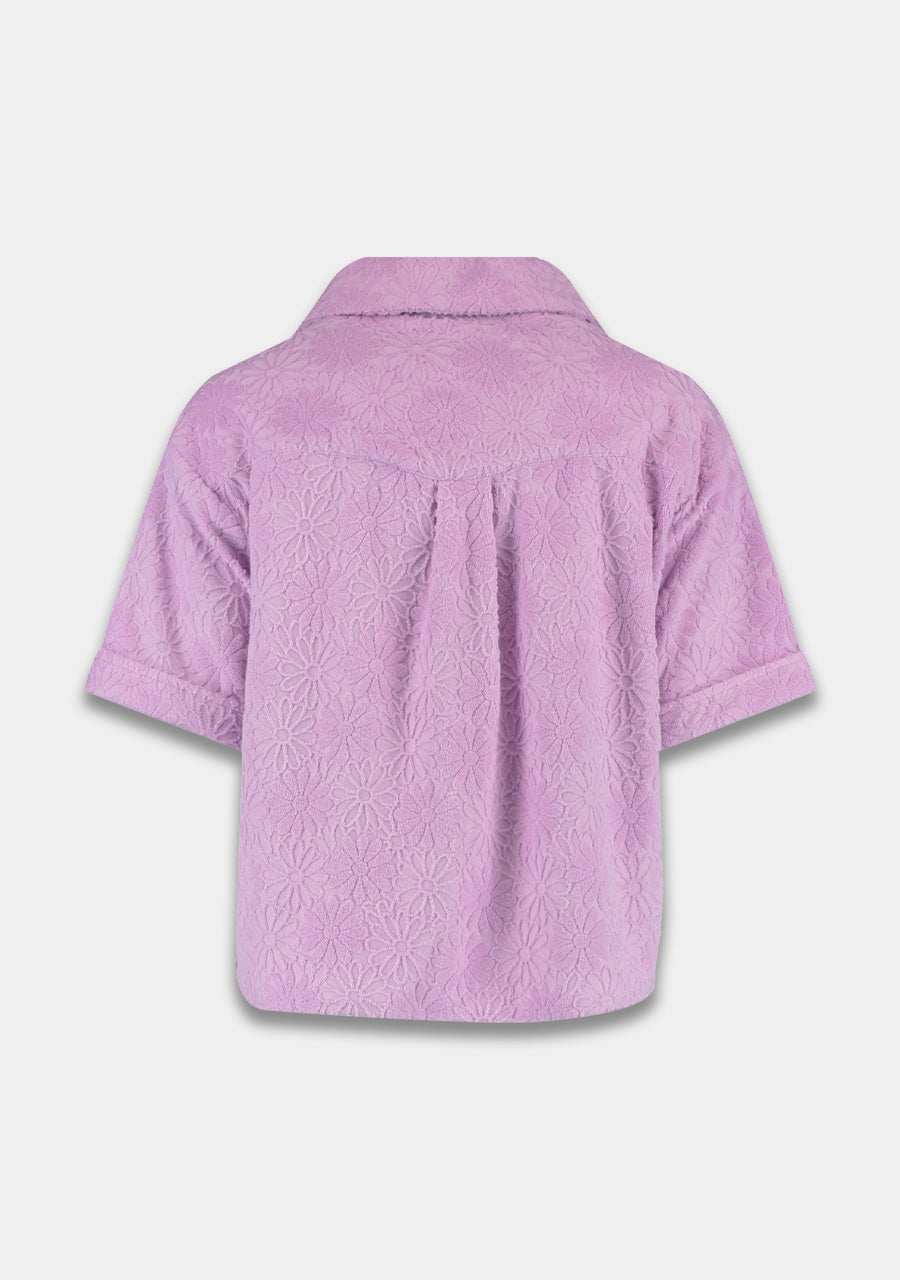 Terry top | lilac