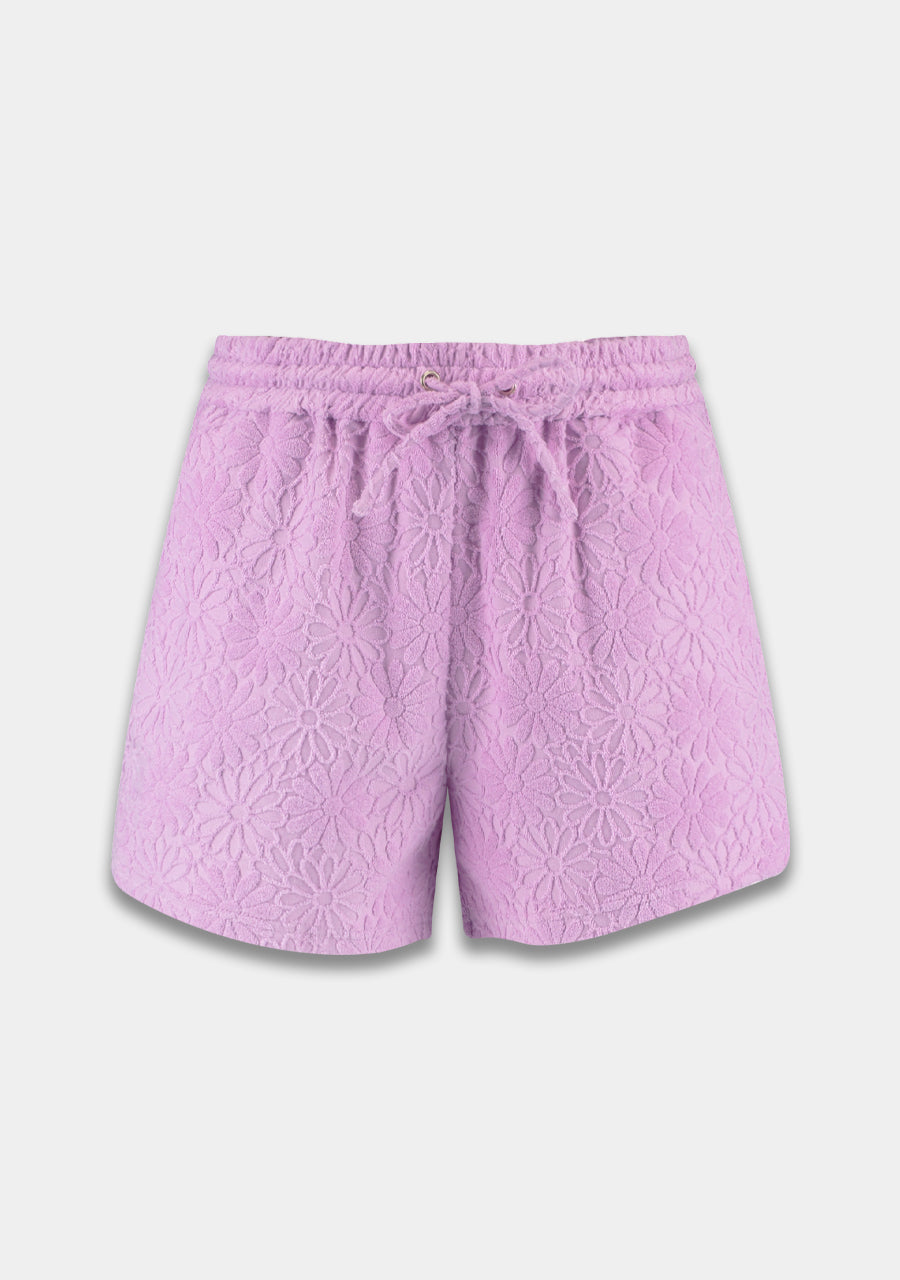 Terry shorts | lilac