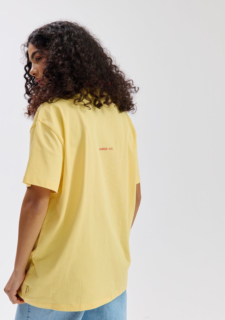 Club Corazon T-Shirt | Light Yellow