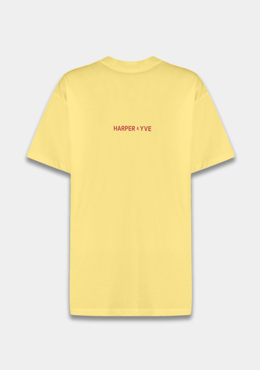 Club Corazon T-Shirt | Light Yellow