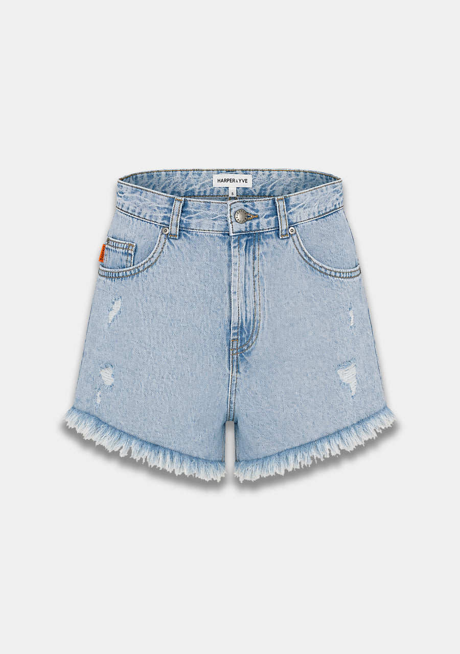 Yve short | Light blue