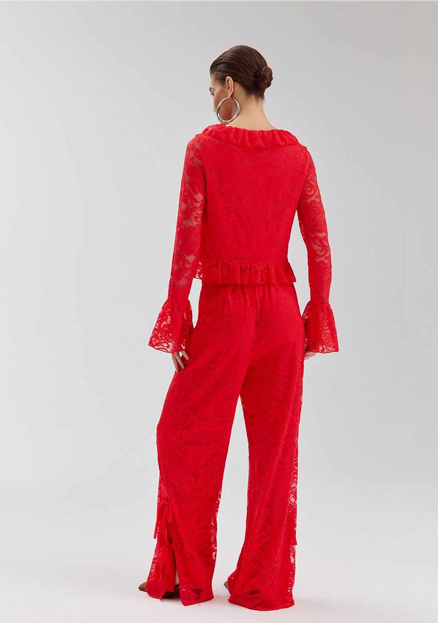 Jaden Top | Poppy Red