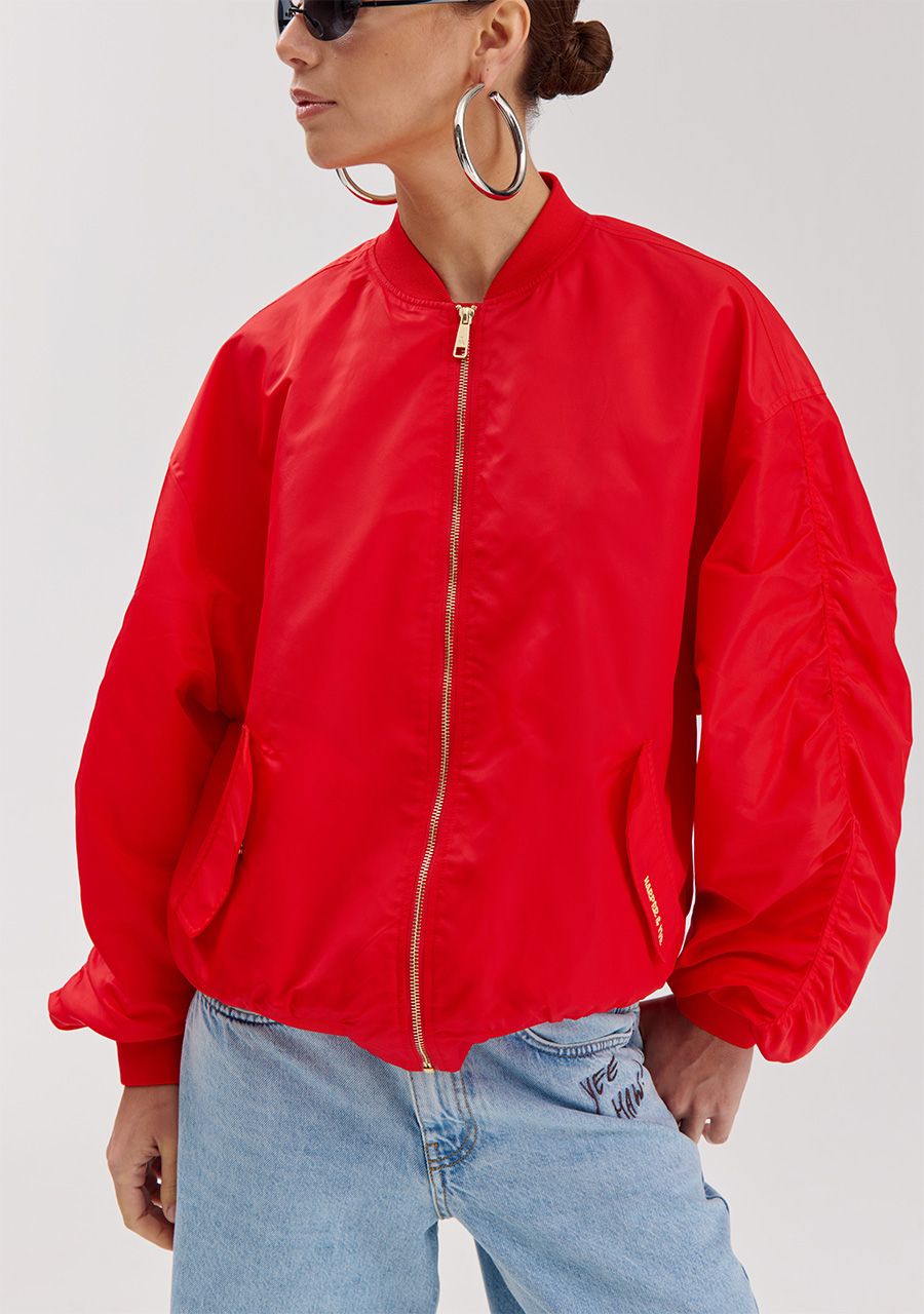 Janna Jacket | Poppy Red