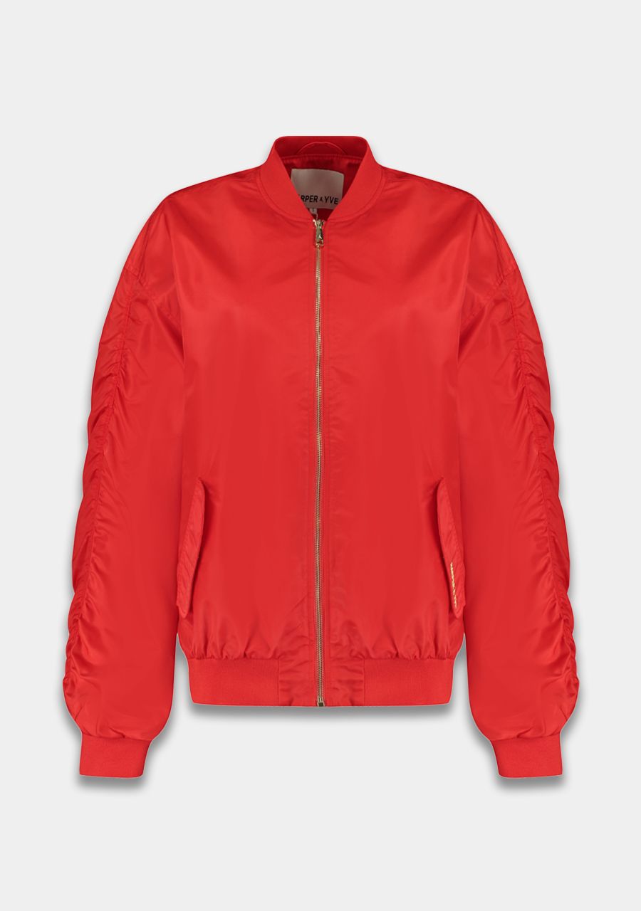 Janna Jacket | Poppy Red