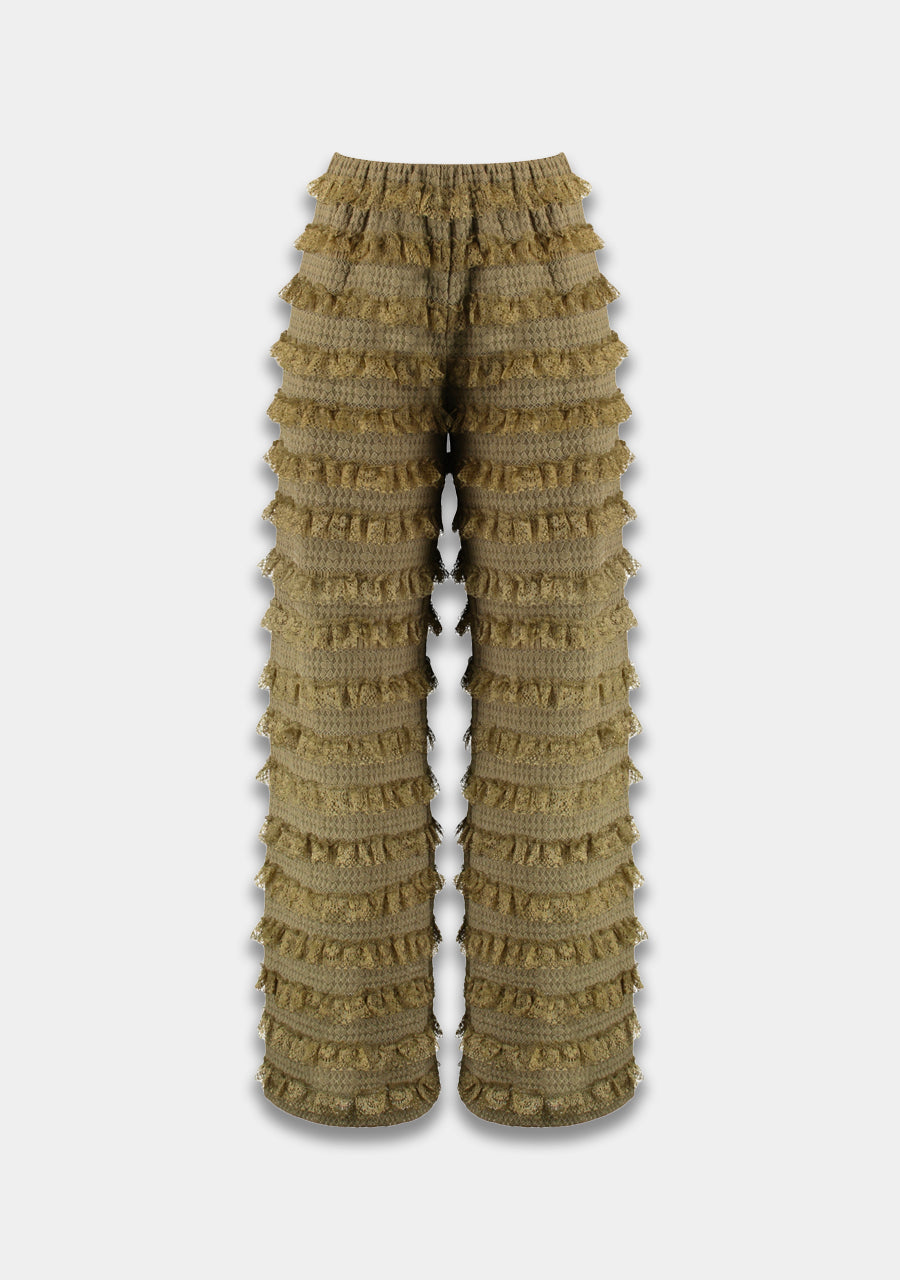 Lo ruffle pants | Avocado