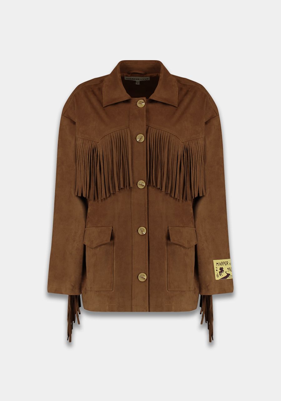 Quinn Jacket | Saddle Brown