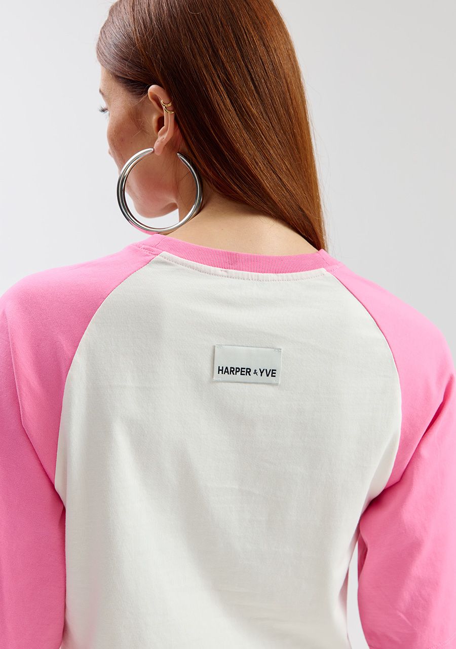 Mexican Summer tee | bright pink