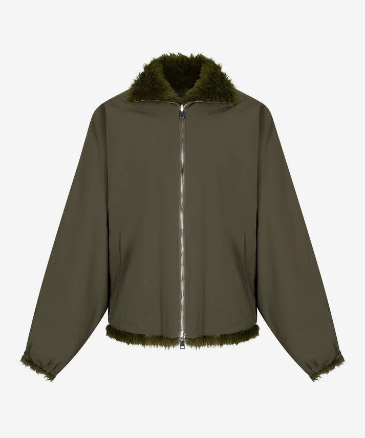 Ceca reversible jacket | dark utility