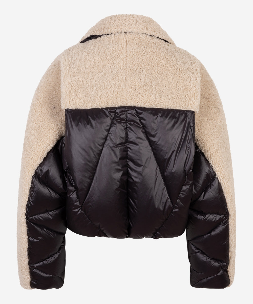 Caeli teddy bomber jacket