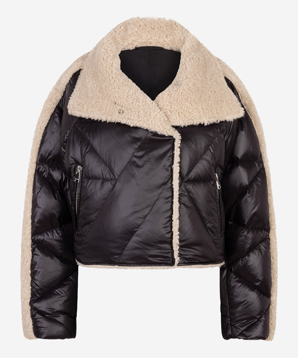 Caeli teddy bomber jacket