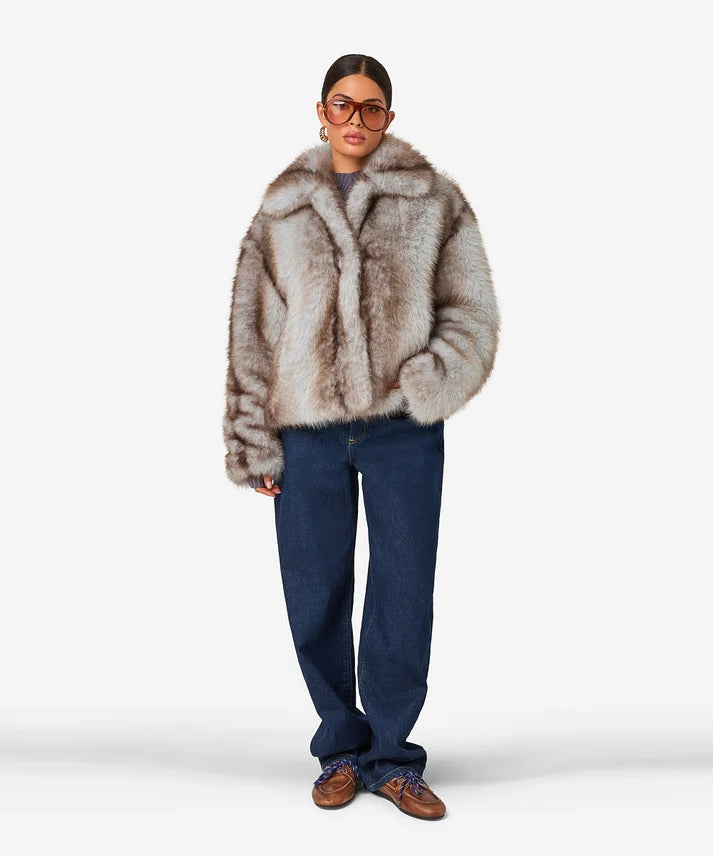 Carine jacket | misty blue