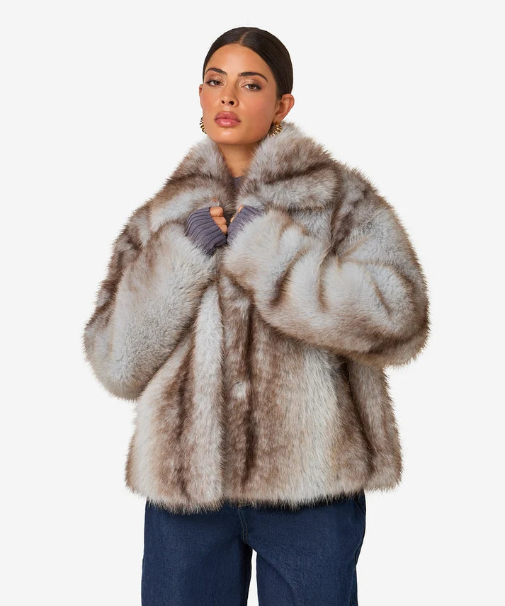 Carine jacket | misty blue