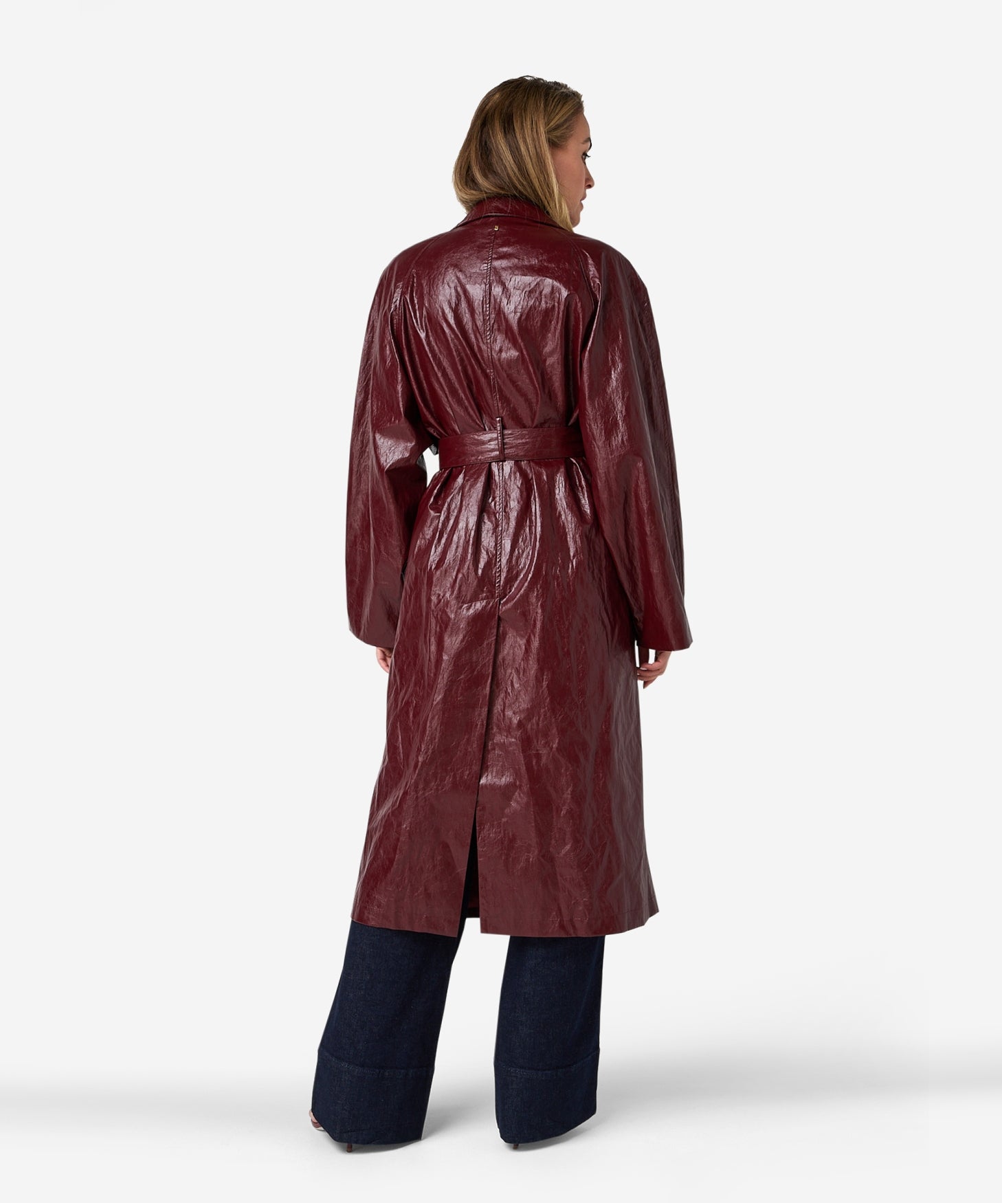 Chaim coat | burgundy