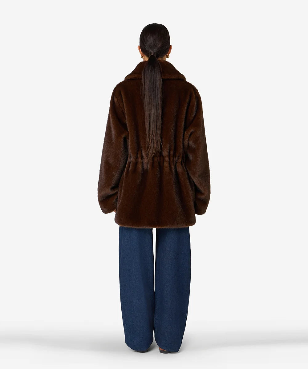 Cyren jacket | dark brown