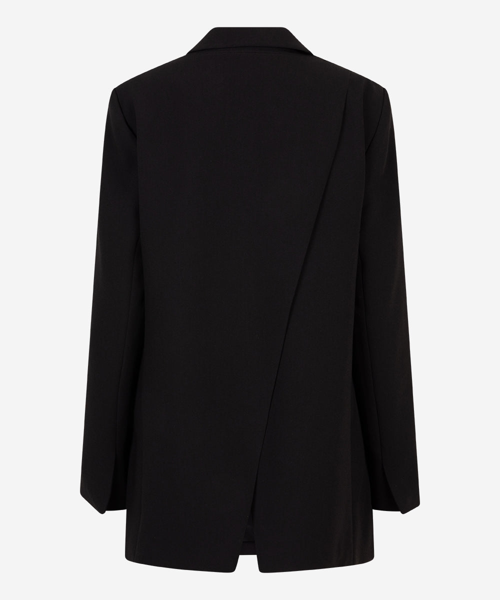 Jave split blazer | black