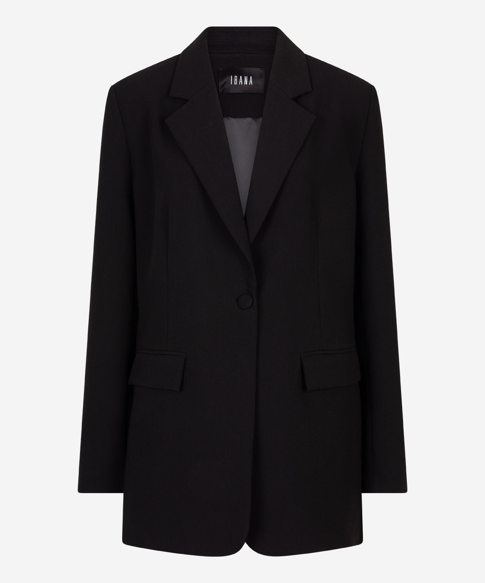 Jave split blazer | black