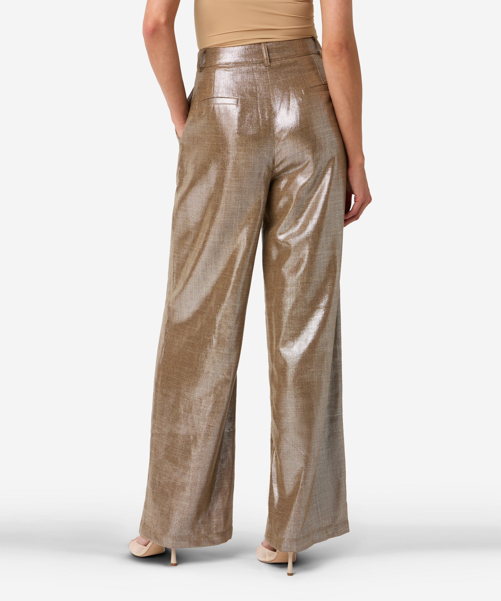 Pessey metallic pantalon