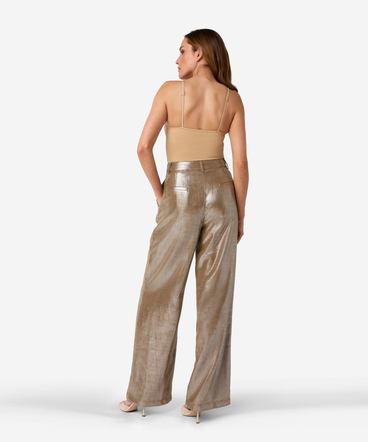 Pessey metallic pantalon