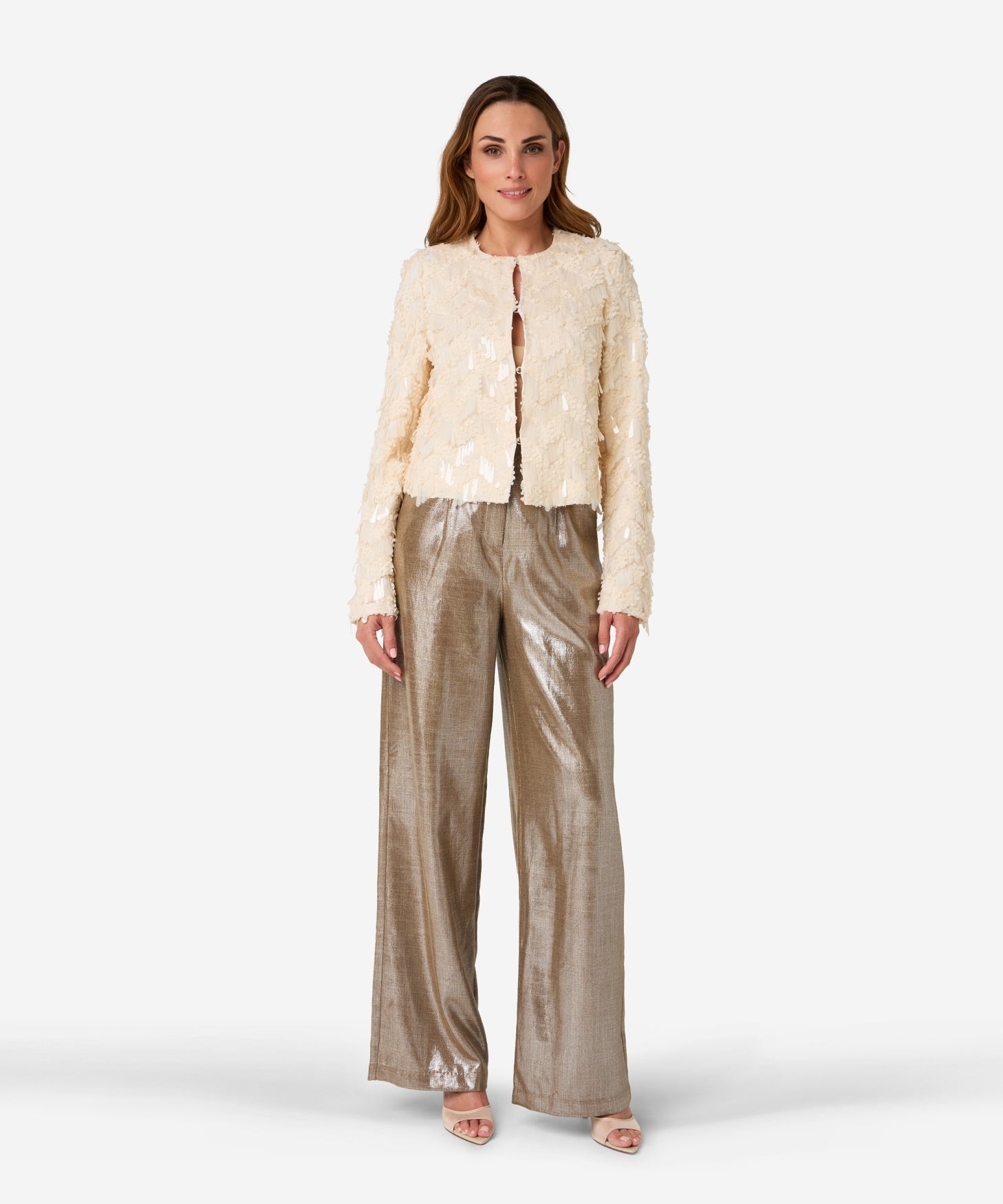 Pessey metallic pantalon