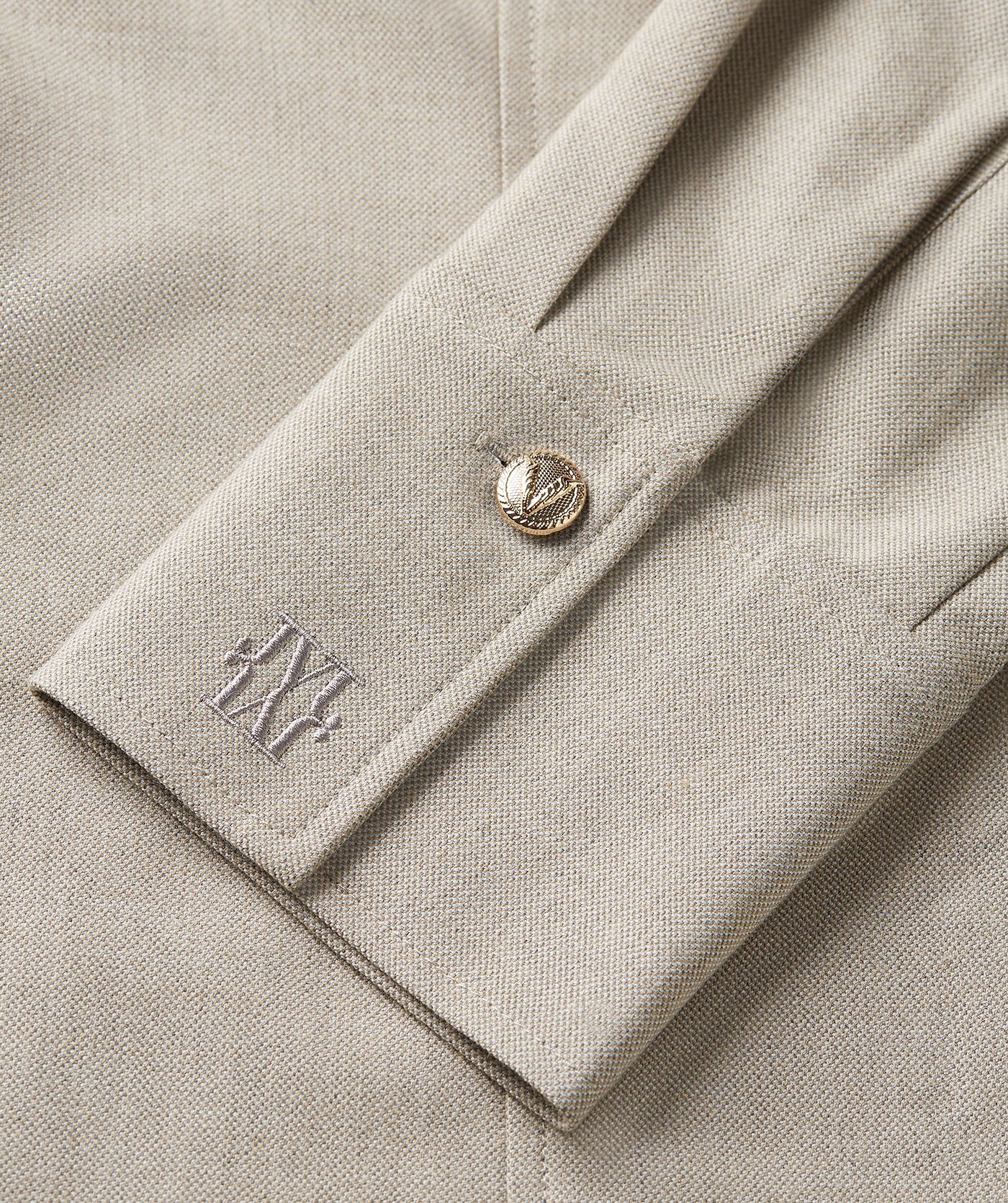 Ava fitted blouse | warm grey