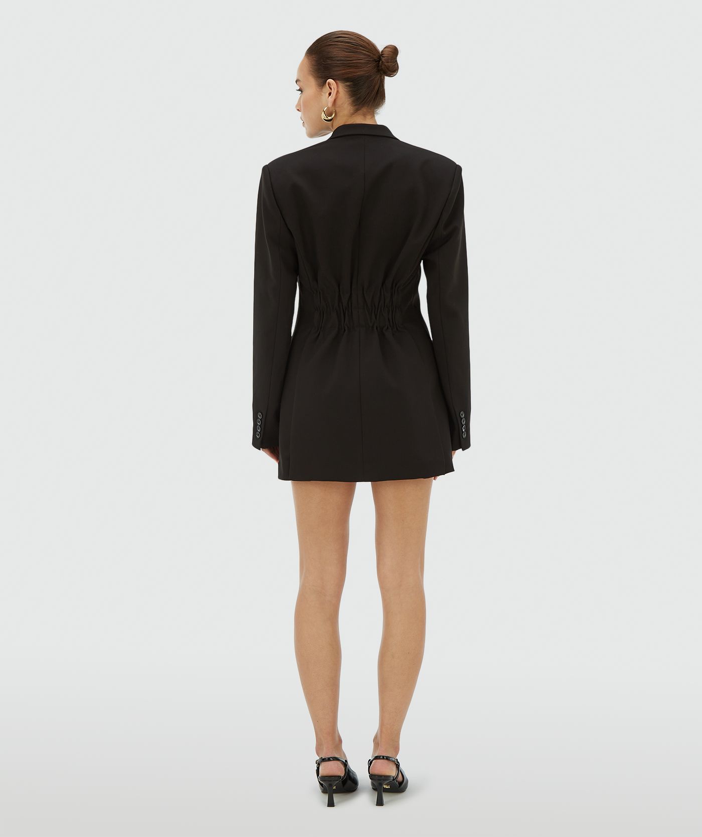 Estrella oversized blazer dress with shorts