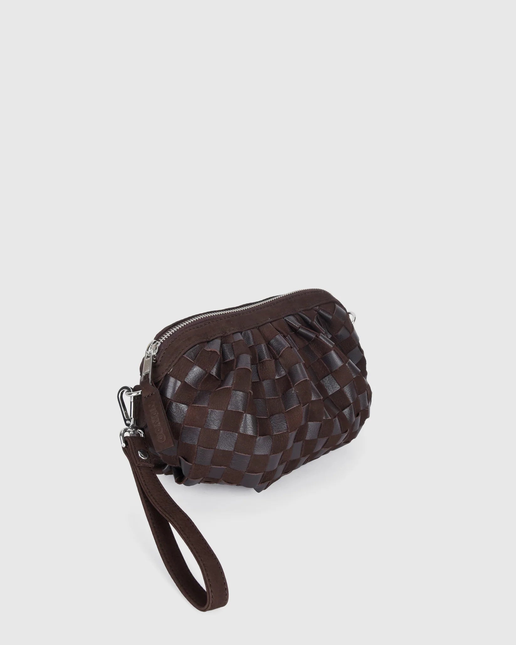 Myra braided Nubuck Chocolate