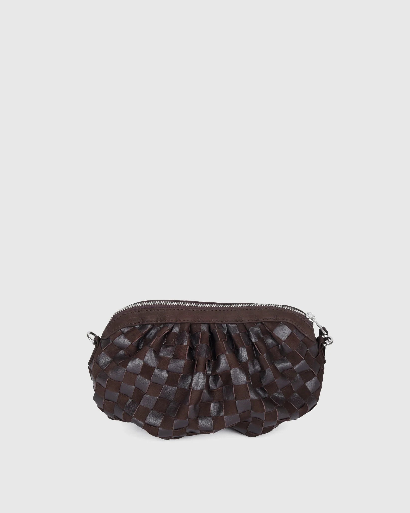 Myra braided Nubuck Chocolate