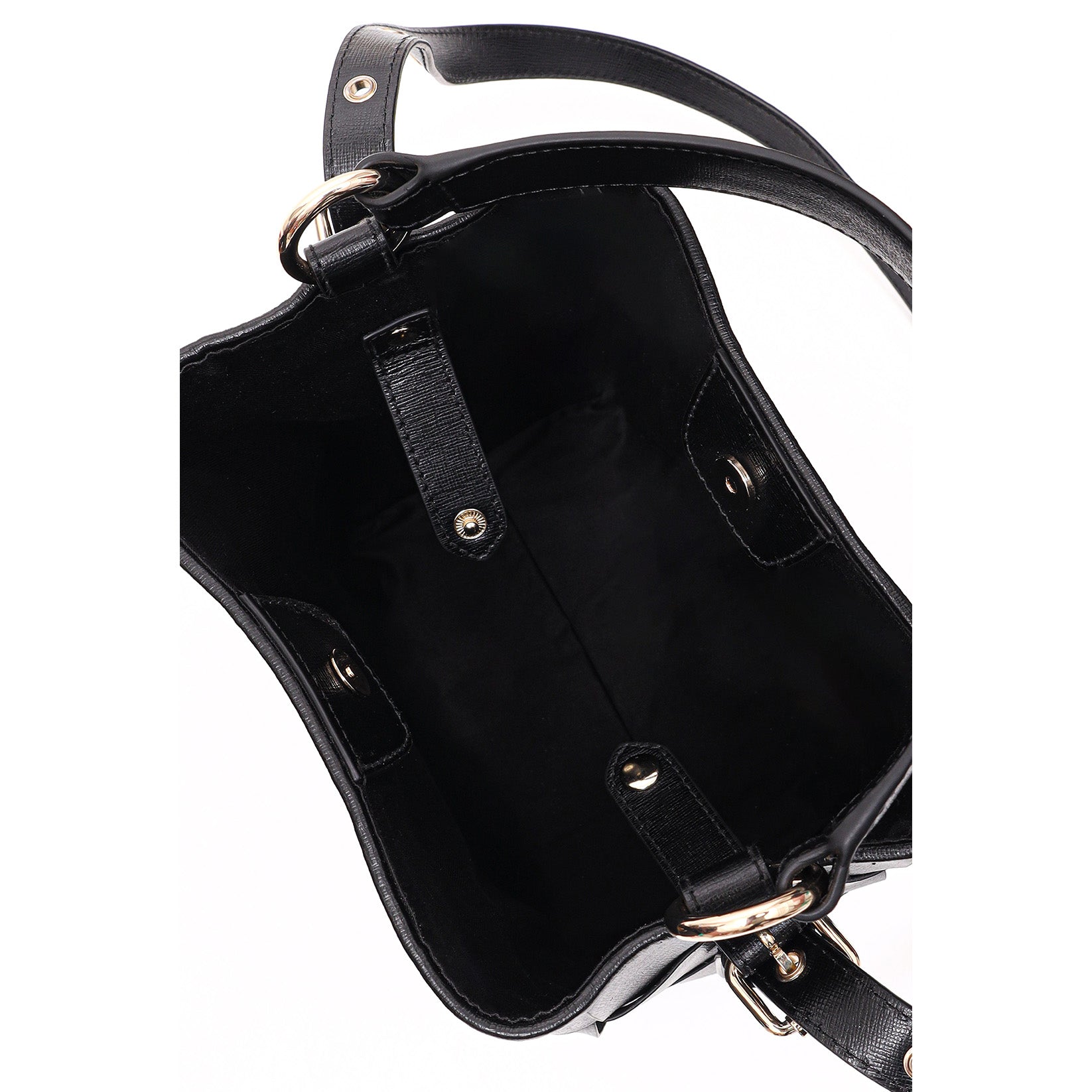 Small Chiara Braided Florence | black w. gold