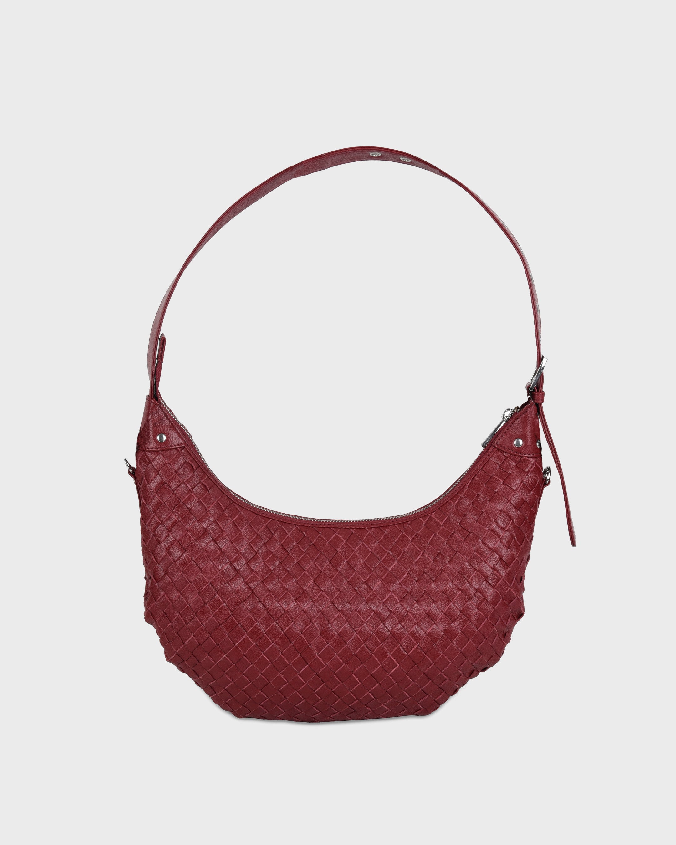 Dagmar Braided Mountain | maroon
