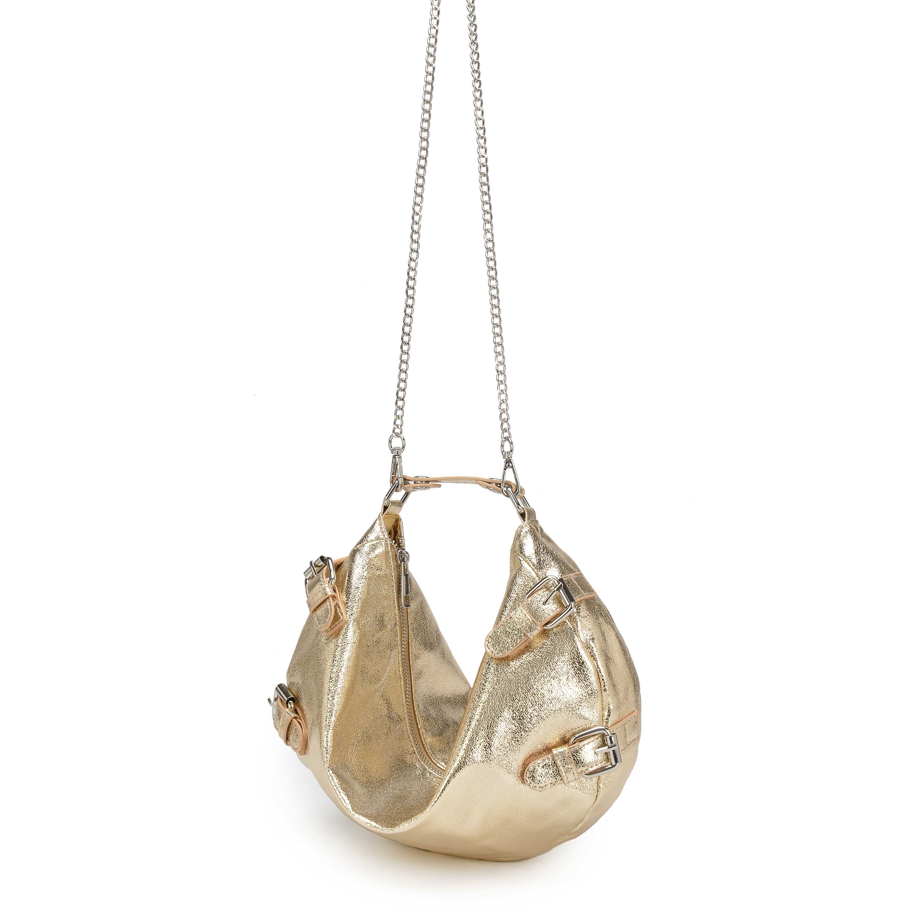 Dagmar Buckle Recycled cool - light gold