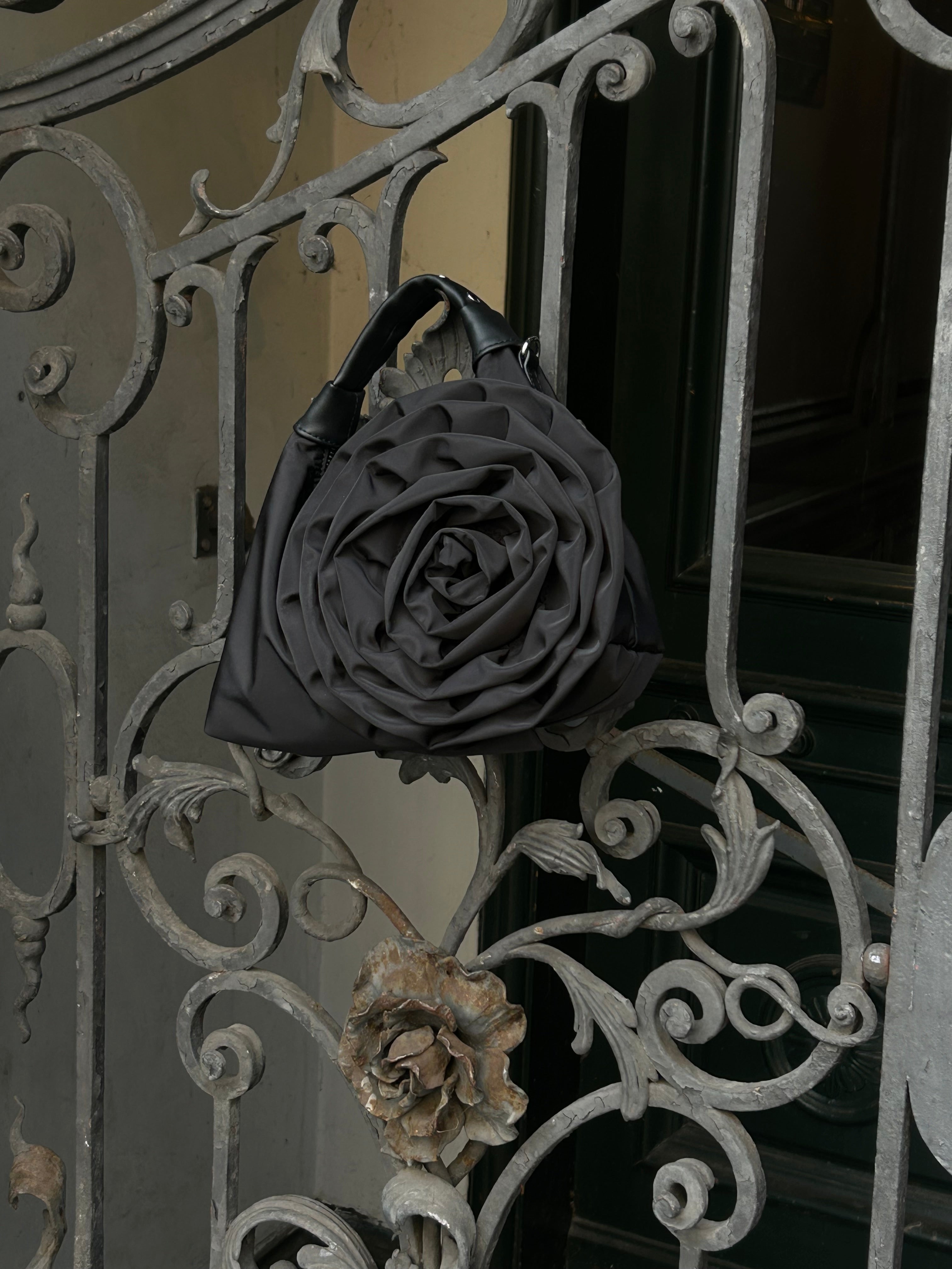 Dandy Rose recycled nylon - black