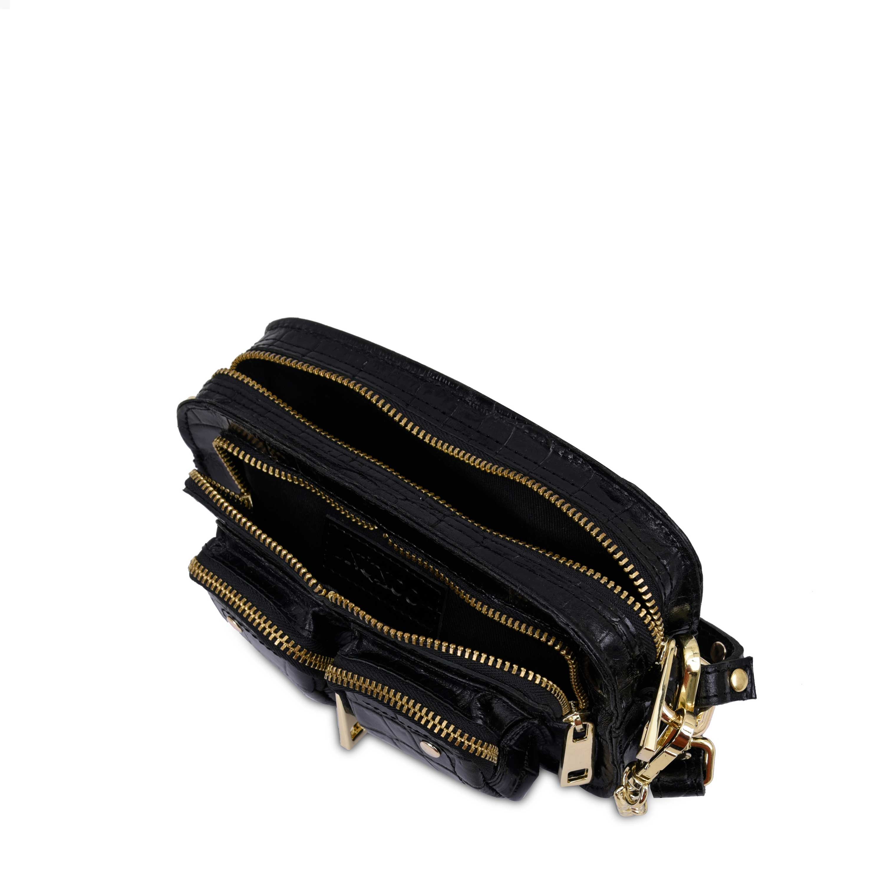 Helena Texas - Black w. gold