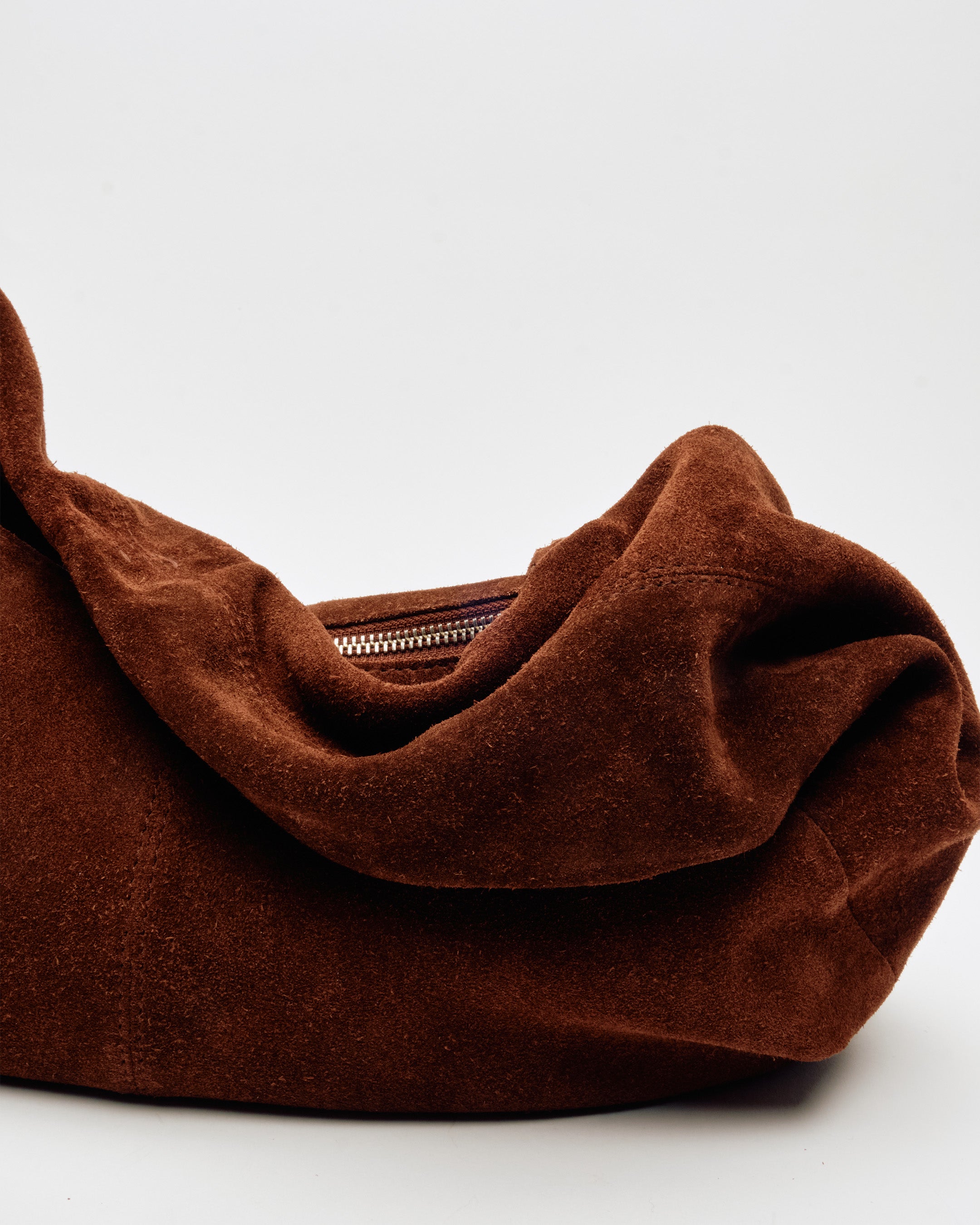 Small Alma Suede | Chocolate