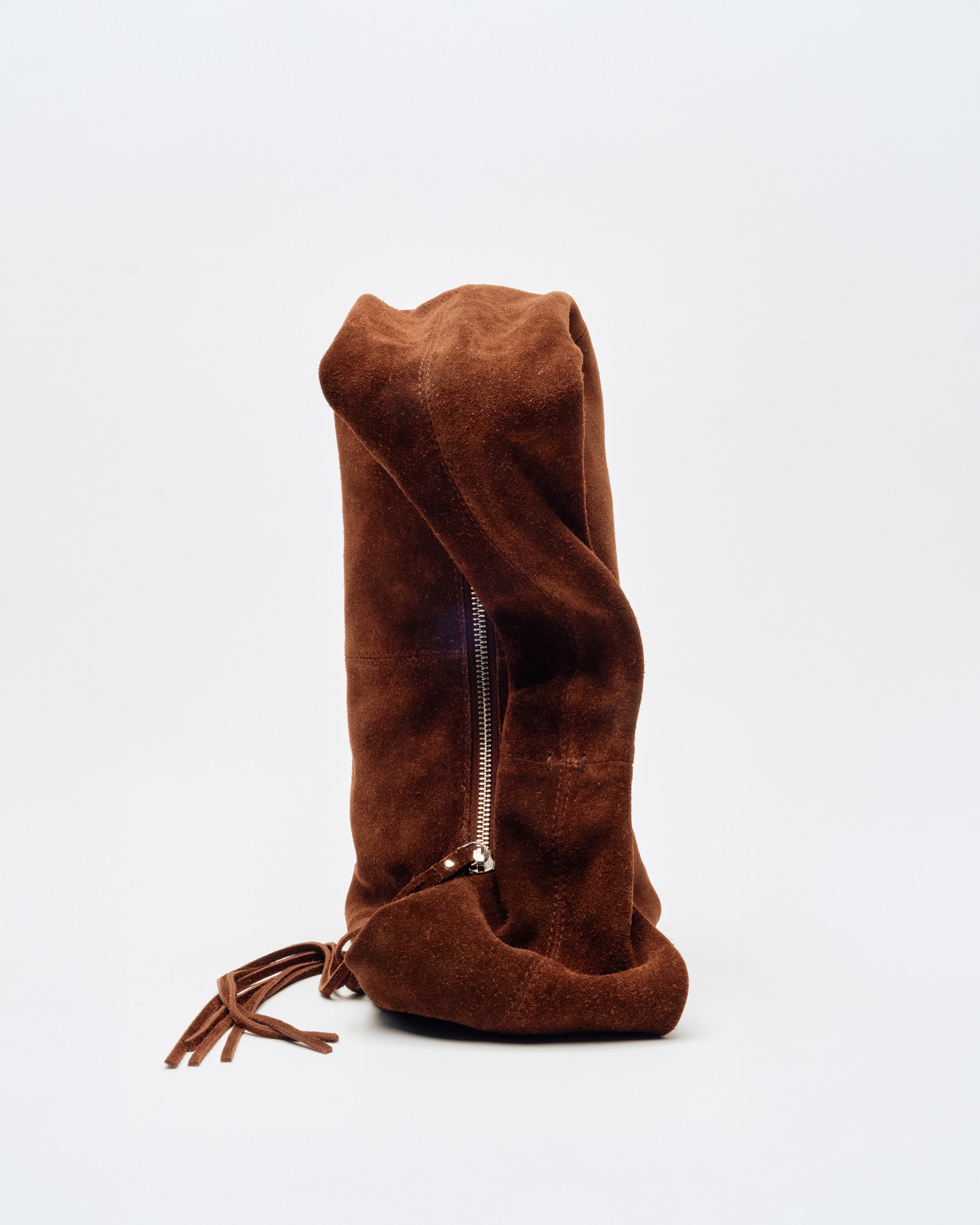 Small Alma Suede | Chocolate