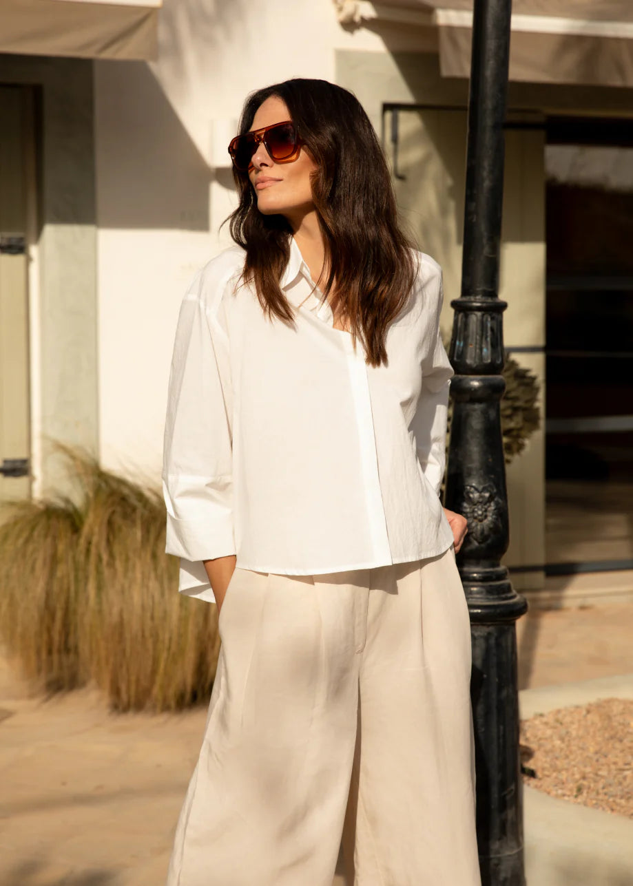 Zia blouse | White