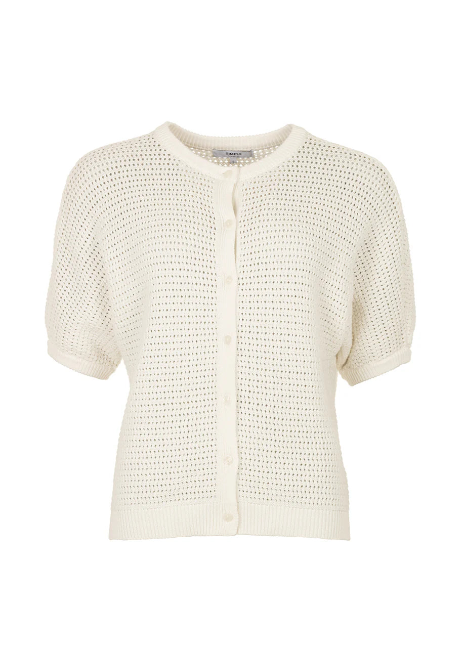Carbel knitted vest | star white