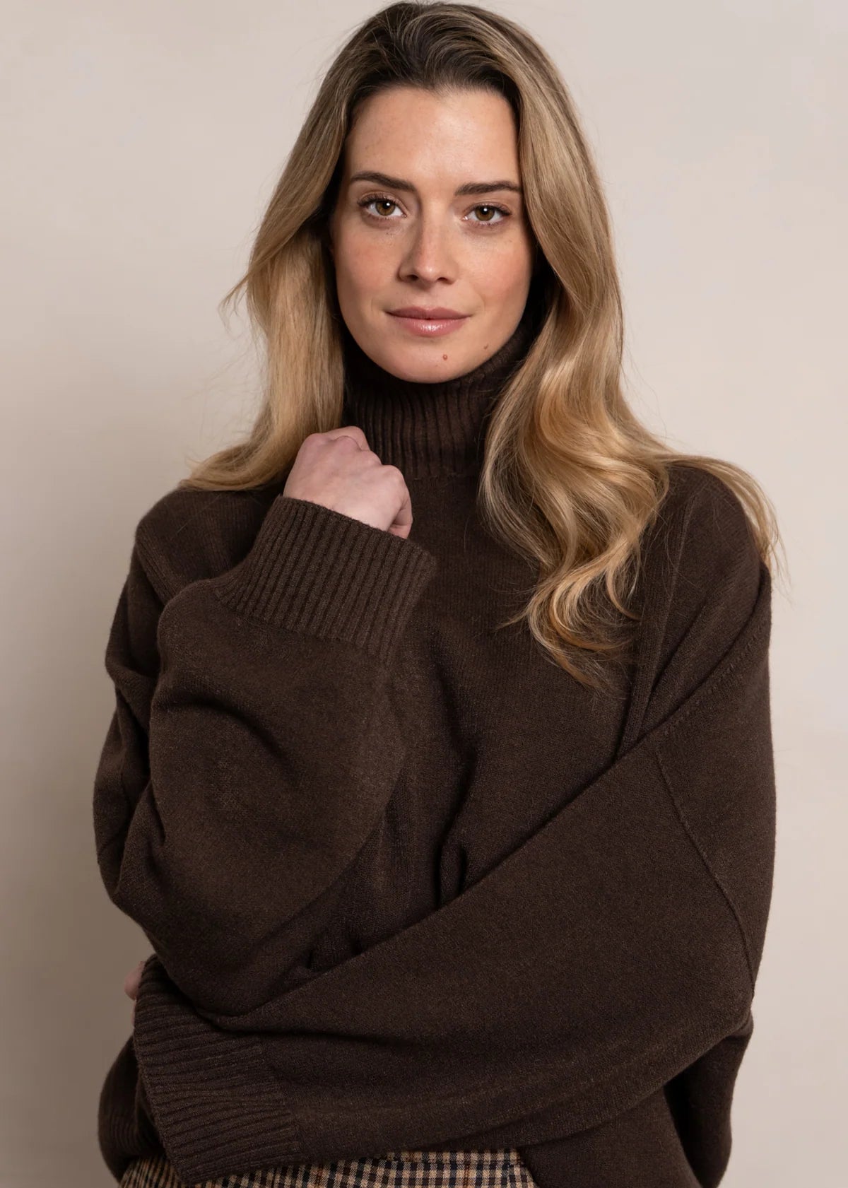 Colette trui | cacao