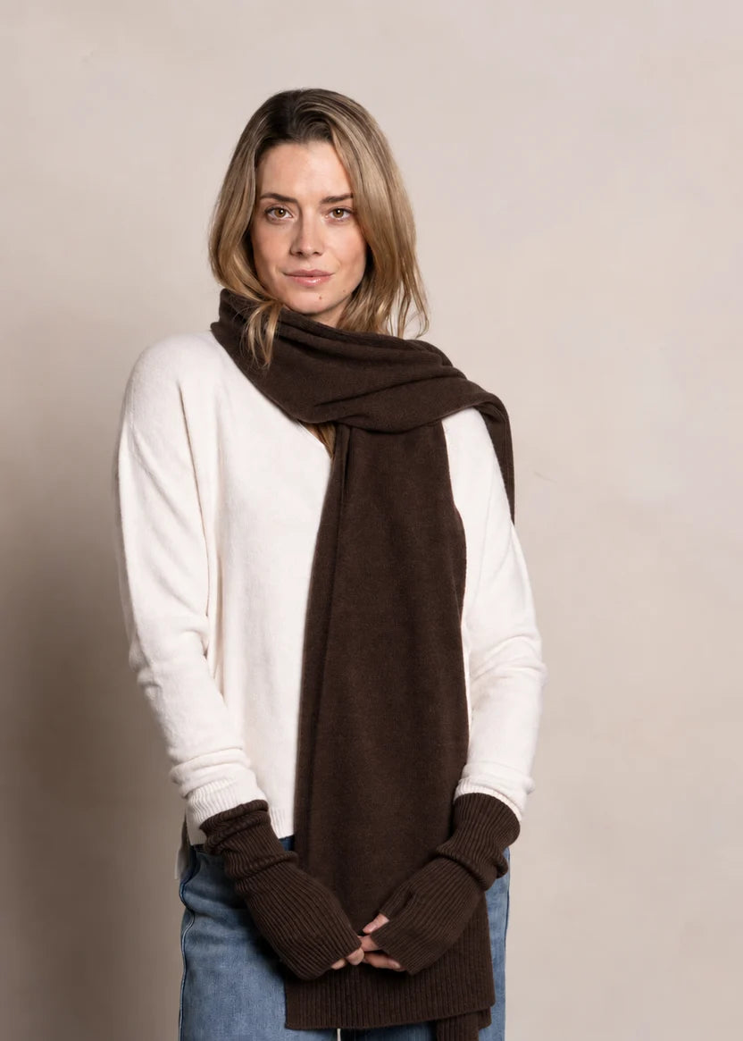 Margrit sjaal | cacao