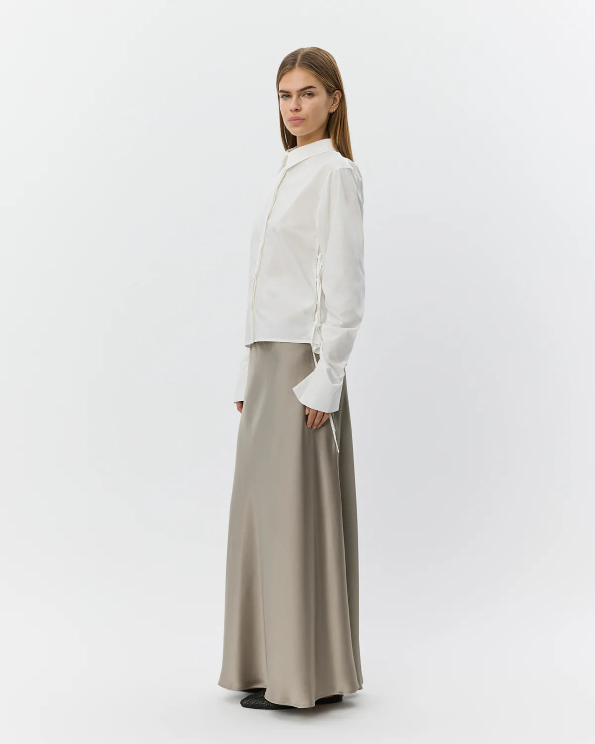 Sofira Satin Skirt