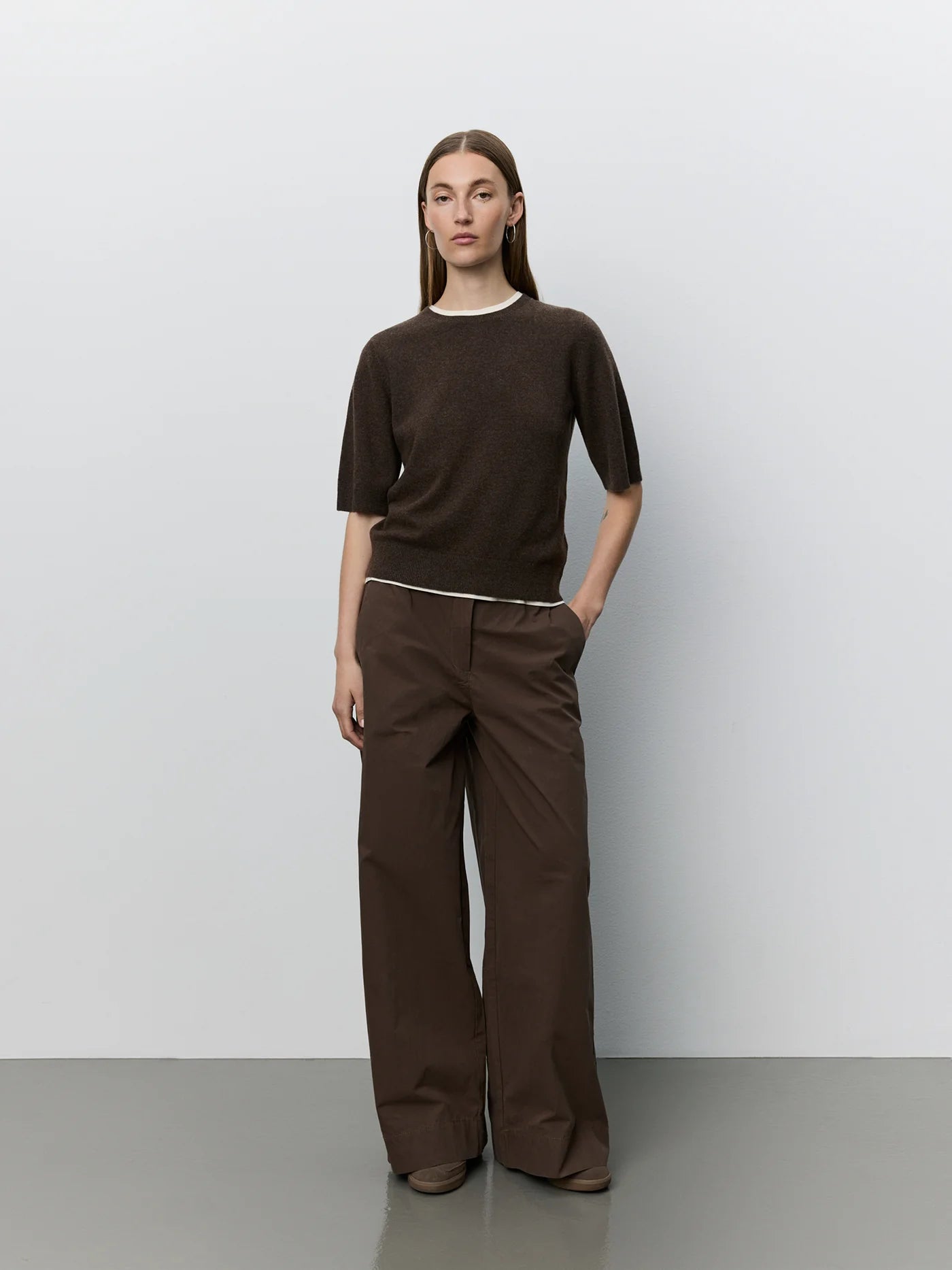 Vianasw knit | brown fudge