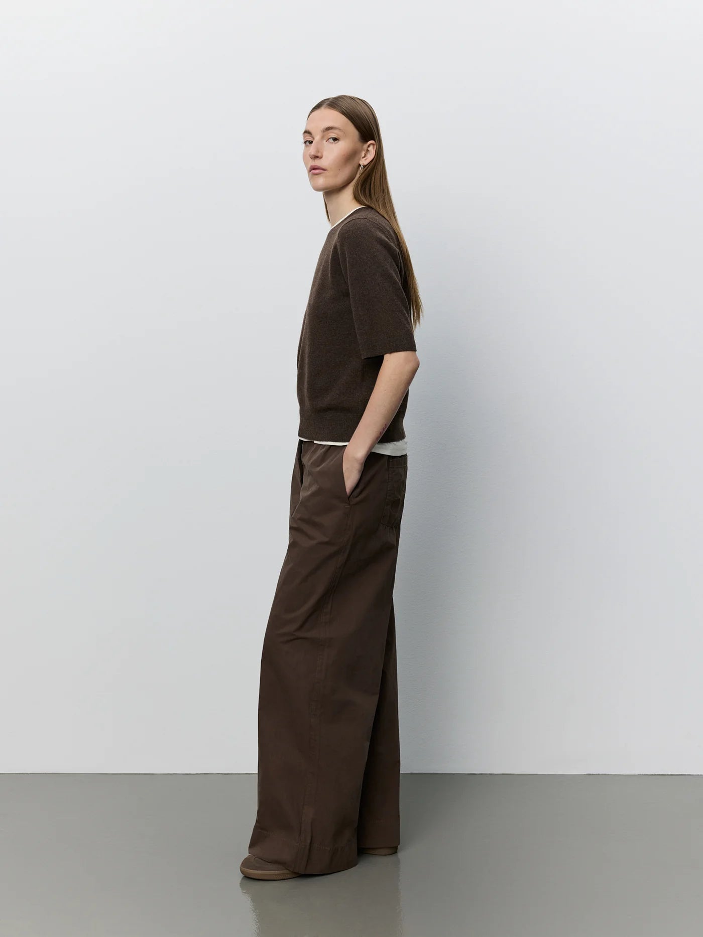Vianasw knit | brown fudge