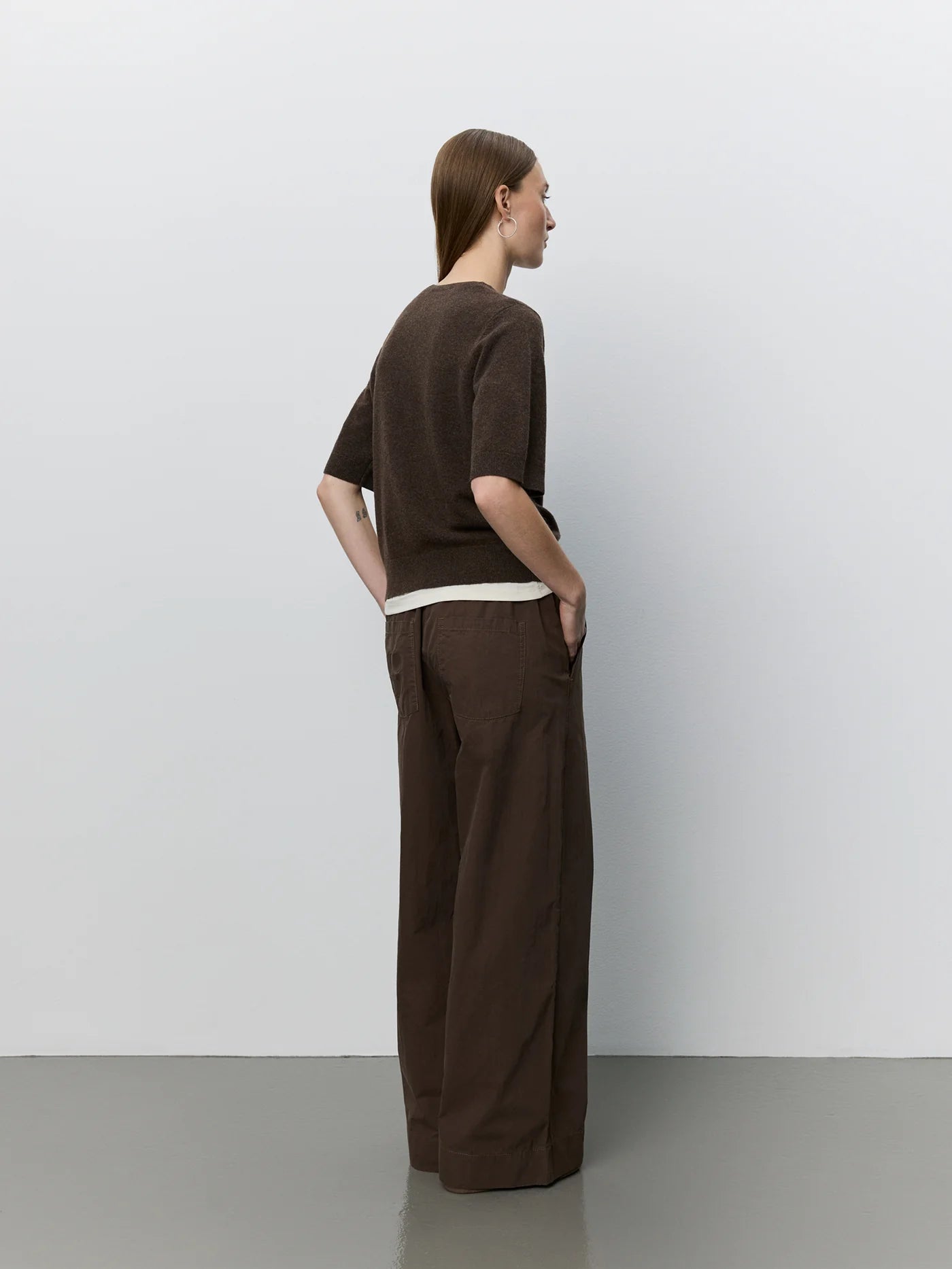 Vianasw knit | brown fudge
