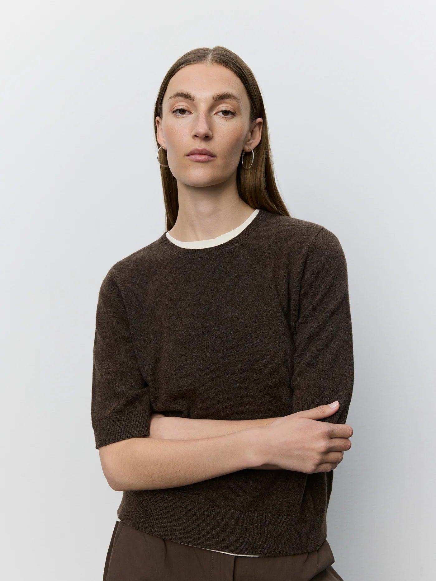 Vianasw knit | brown fudge