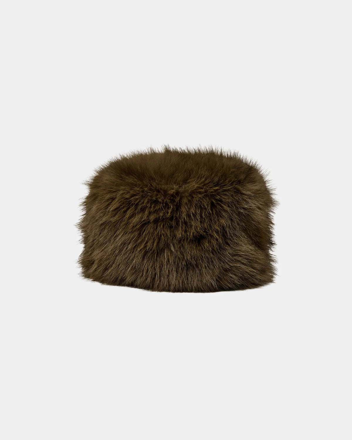 DORASW Faux fur hat I Olive green