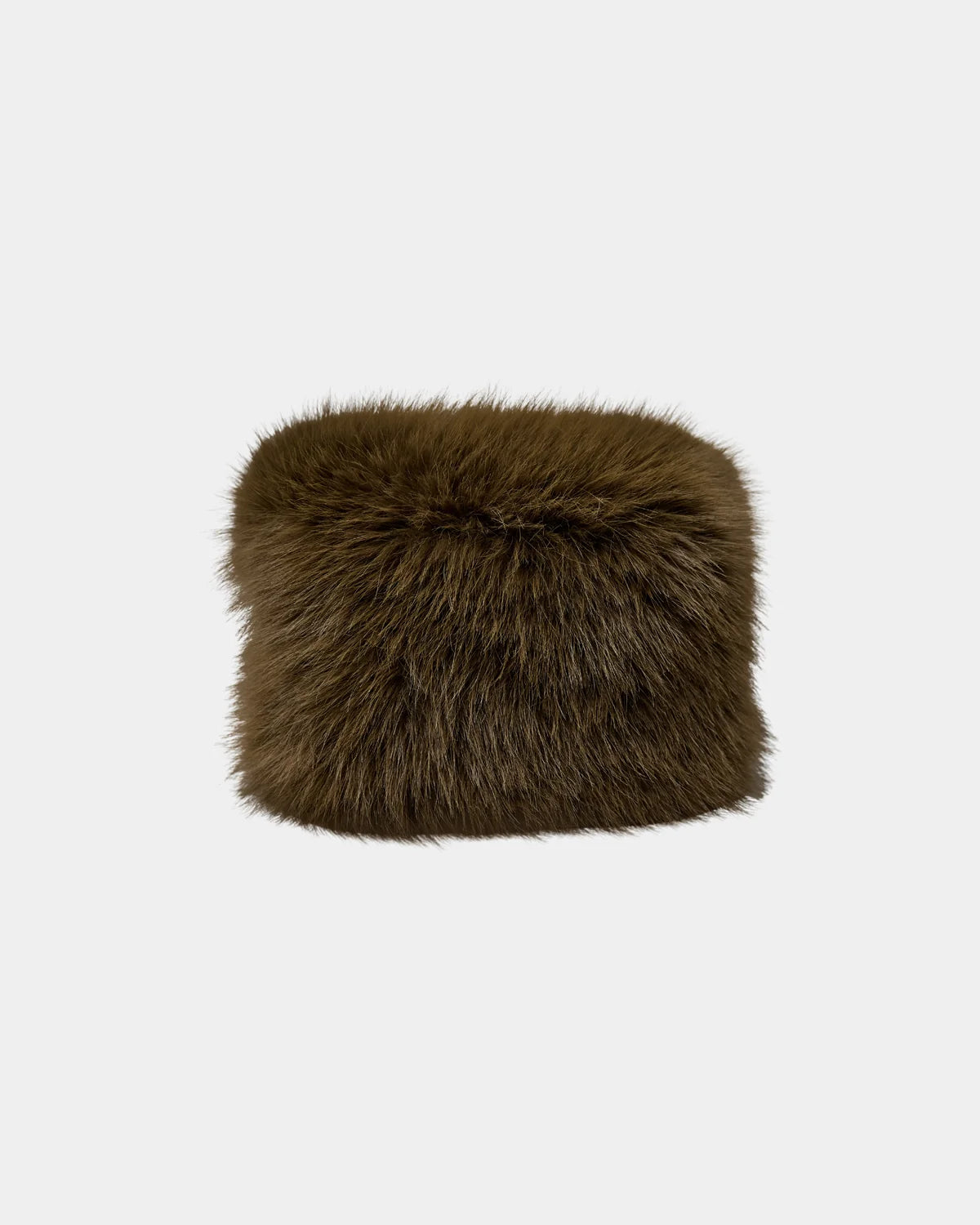 DORASW Faux fur hat I Olive green