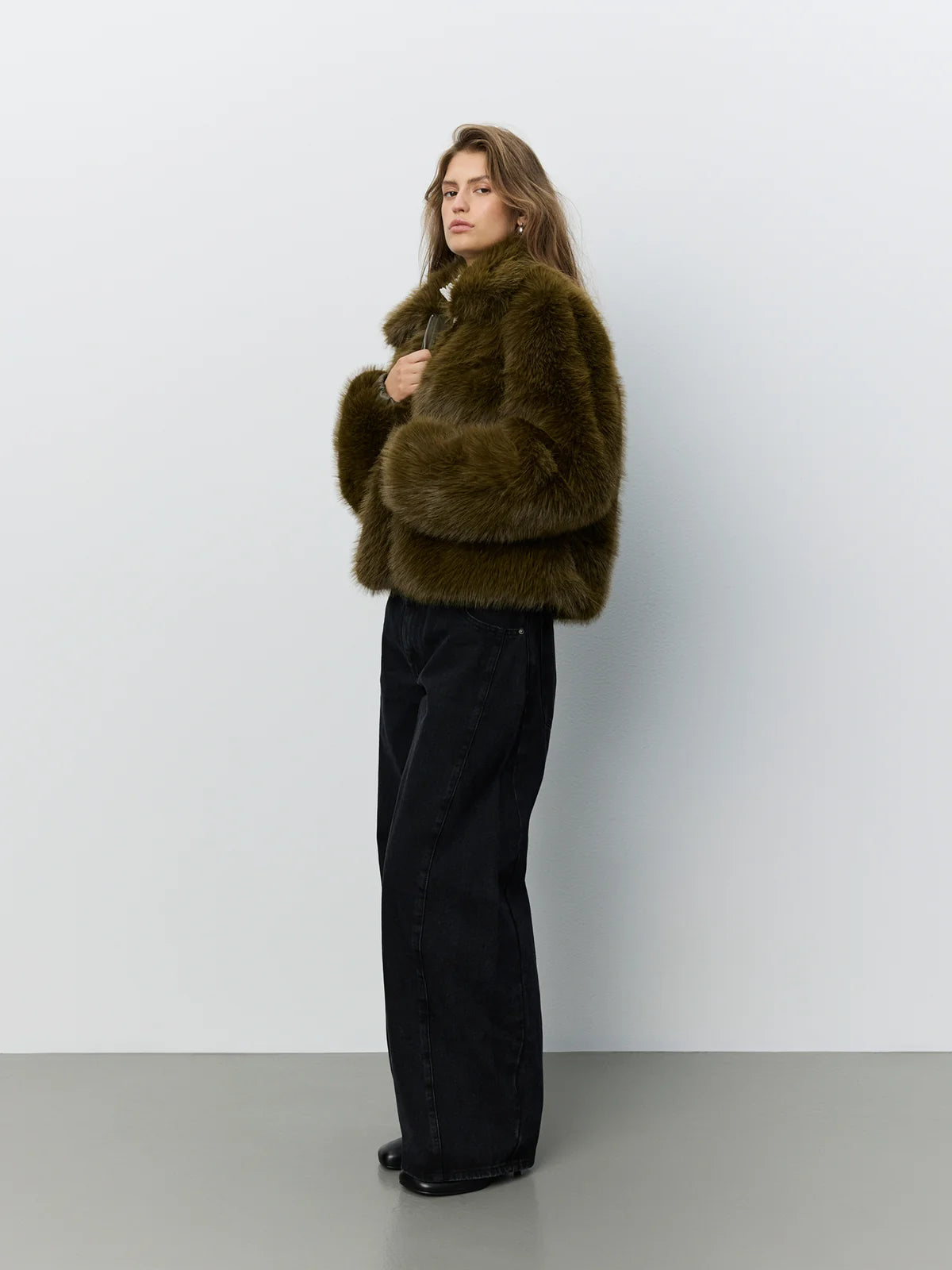 METASW Bomber Jacket I faux fur